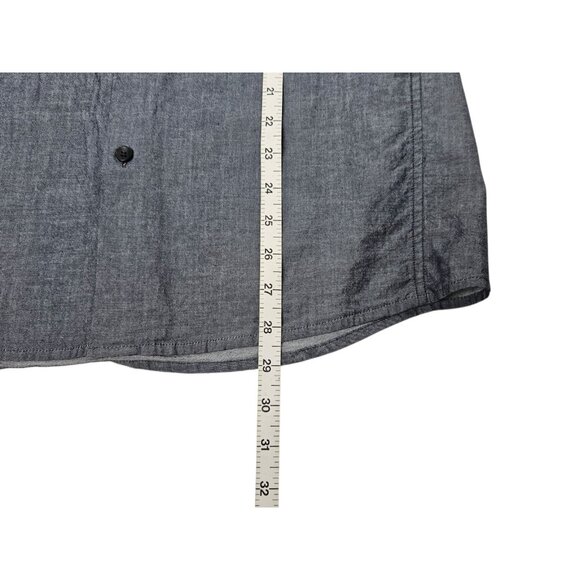 Arc'teryx Astute Long Sleeve Button Up Shirt Chambray Gray Men's Medium READ - Picture 11 of 11